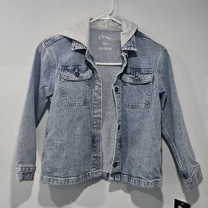 Art Class Gray and Blue Hoodie